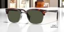 PERSOL PO3199S 24 31 Havana Green 53 mm Unisex Sunglasses