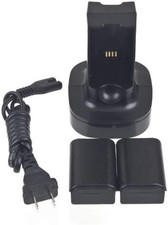 Universal Quick Battery Charger & 2 Batteries for Microsoft Xbox 360 Wireless Co