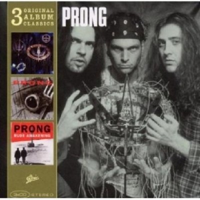 PRONG - ORIGINAL ALBUM CLASSICS (RUDE AWAKENING,CLEANSING,TOO WRONG) 3 CD NEU