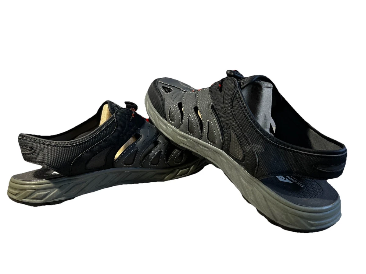 Men’s New size 9 Ozark Trail outdoor equipment sandals. Dark gray. Ozark Trail Fisherman Sandal Mens 13 Gray Closed Toe Bungee  main image 2