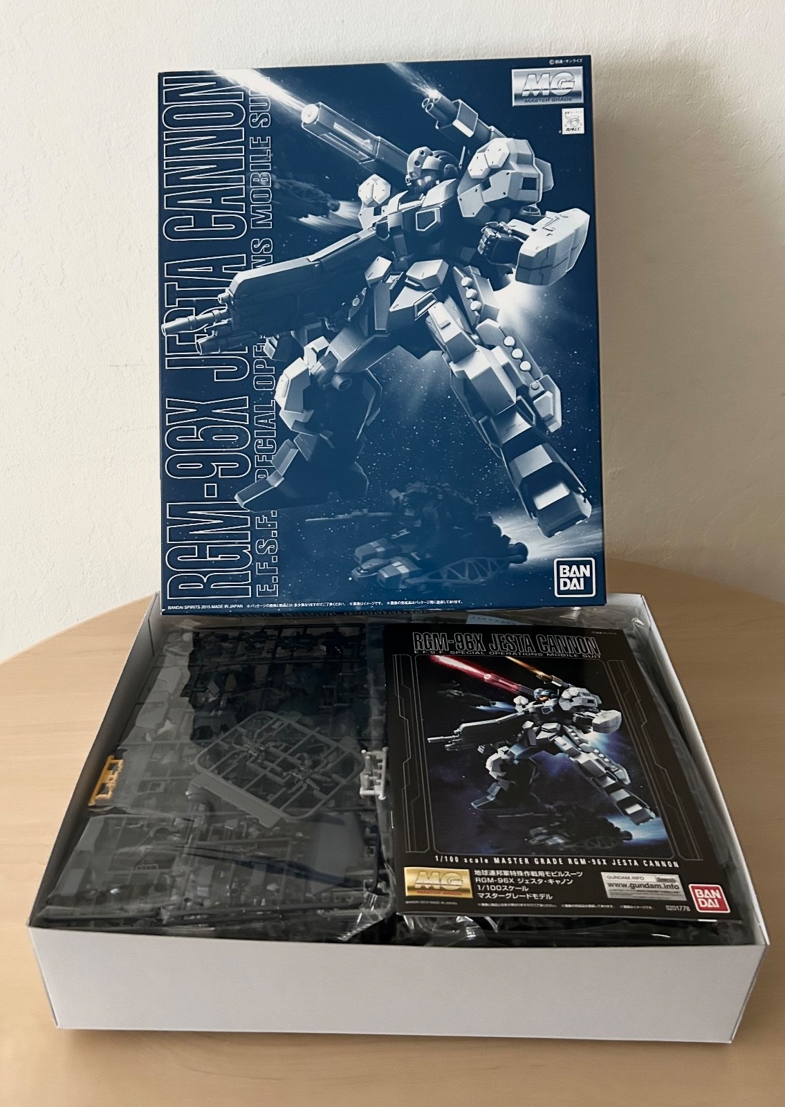 MG 1/100 RGM-96X JESTA CANNON EFSF Premium Bandai Model Kit *US SELLER*