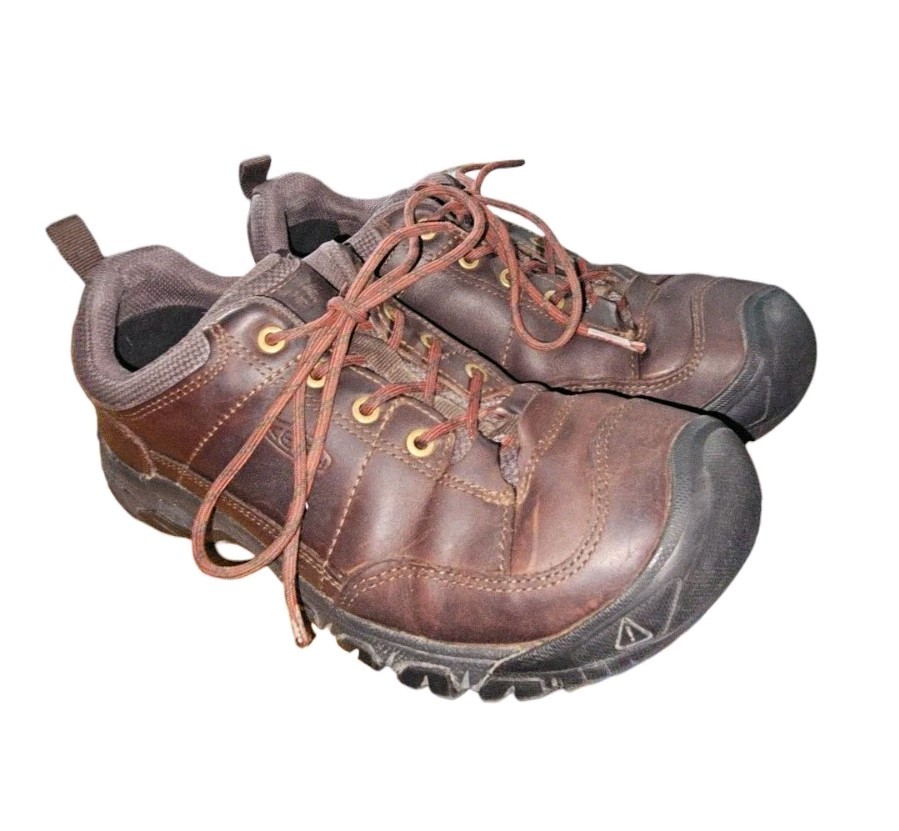 Scarpe da trekking casual KEEN Targhee iii Oxford da uomo Dark Earth taglia 9 5 Targhee 3