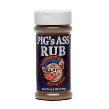 Pigs Ass Rub - Memphis Style BBQ Seasoning - Competition Blend - 6.5 Oz