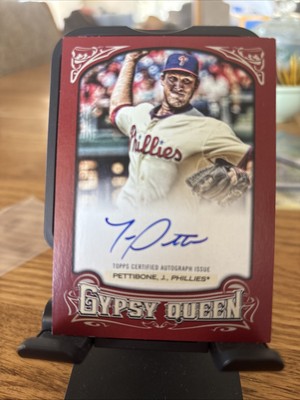 2014 gypsy queen auto Red  Jonathan Pettibone #gqa-jp   27/49
