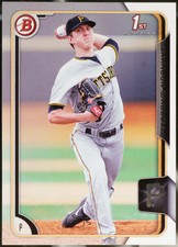 2015 Bowman Draft #77 Brandon Waddell Baseball VG
