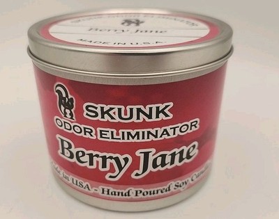 SKUNK Smoke Odor Eliminator Candles Berry  Double Wick