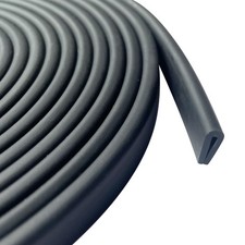 Rubber Edge Trim, 1/16" U Channel Edge Trim, Edge Protector, Length 10Ft, U S...