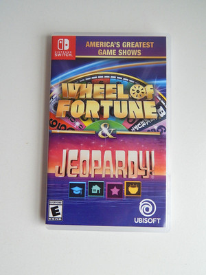 America's Greatest Game Shows Wheel of Fortune & Jeopardy Game! Nintendo Switch!