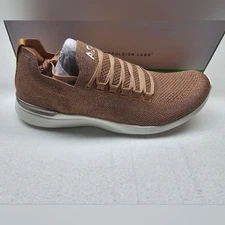 Athletic Propulsion Labs (APL) Techloom Breeze Rose Gold Shoes New in Box Men