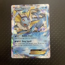 Pokémon TCG Vaporeon-EX Generations 24/83 Holo Rare EX LP