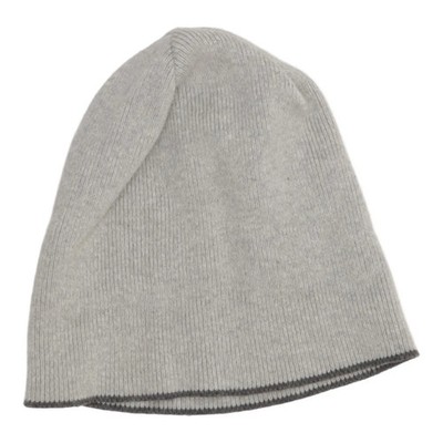 Boomerang, Beanie-Mütze, Größe: ONE SIZE, Baumwolle, Grau #5xj