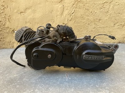 Cagiva City 50 VERGASERMOTOR GEBRAUCHT DREHT SICH FÜR ERSATZTEILE RESTAURIERUNG
