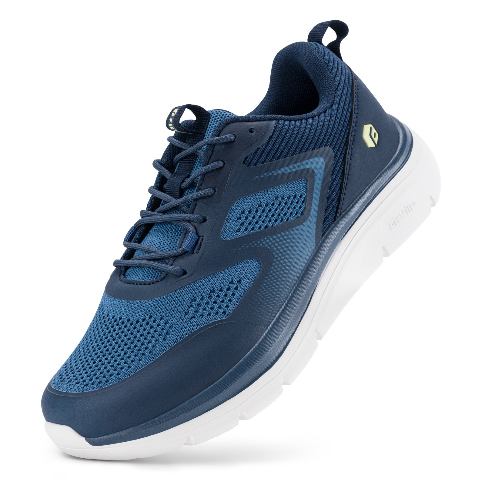 Breathable Lightweight Walking Shoes Black/blue