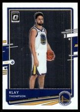 Klay Thompson 2020-21 Donruss Optic #49 Warriors NBA READ FREE SHIP AutographDen