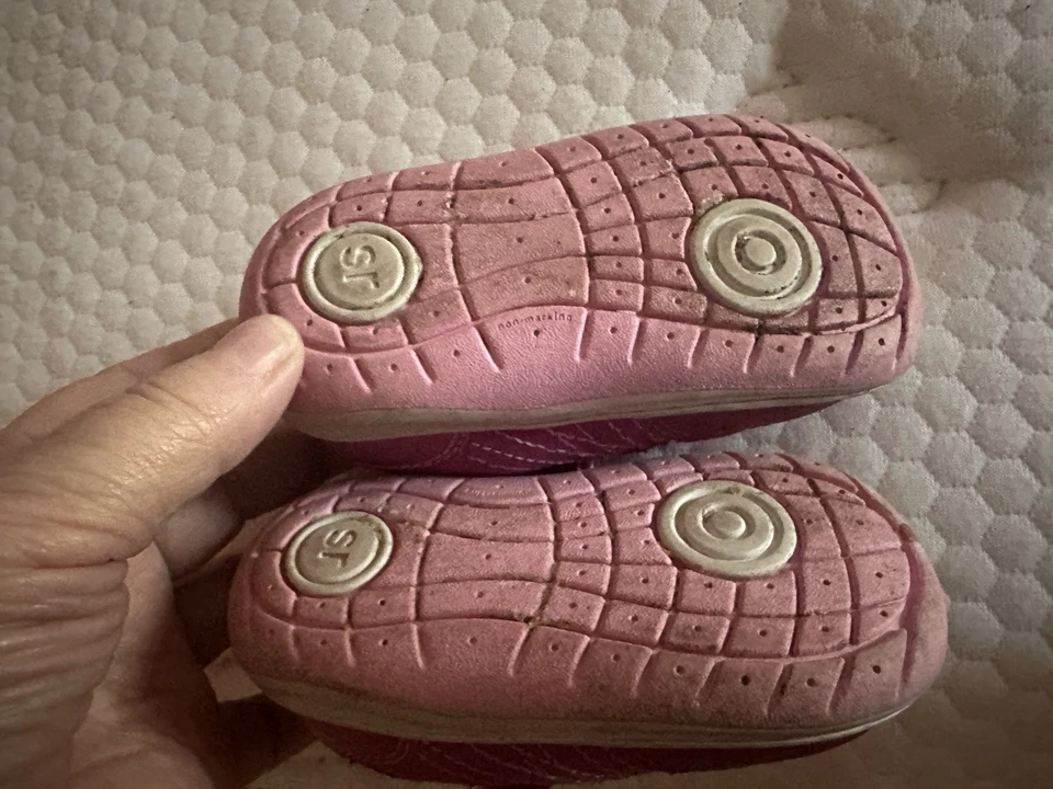 Zapatillas para bebé niña Child’s Stride, Right Keegan, rosa Foto 4 de 4