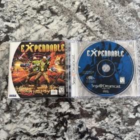 Expendable (Sega Dreamcast, 1999) Complete Tested CIB Infogrames