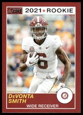 DeVonta Smith Rookie 2021 Panini Chronicles Draft Picks #63 Alabama Crimson Tide