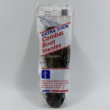 New AAFES Mens Extra Thick Combat Boot Insoles Inserts Size 10 Camo Foam Comfort