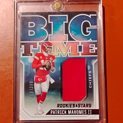 2023 Panini Rookies & Stars - Big Time Patrick Mahomes II #BT-PM /399 (MEM)