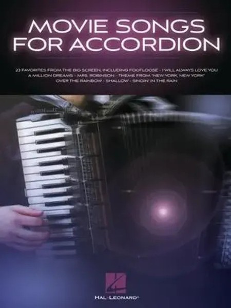 Hal Leonard Publishing Corporation | Movie Songs For Accordion: Songbook With...-image