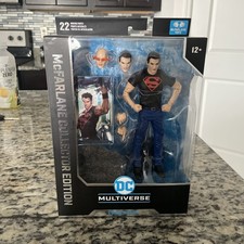 McFarlane Toys DC Comics Superboy Conner Kent Chase Platinum Collectors Edition