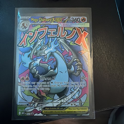 #ad Mega Charizard X ex 023 Me: Mega Evolution Promo Holo $40.00