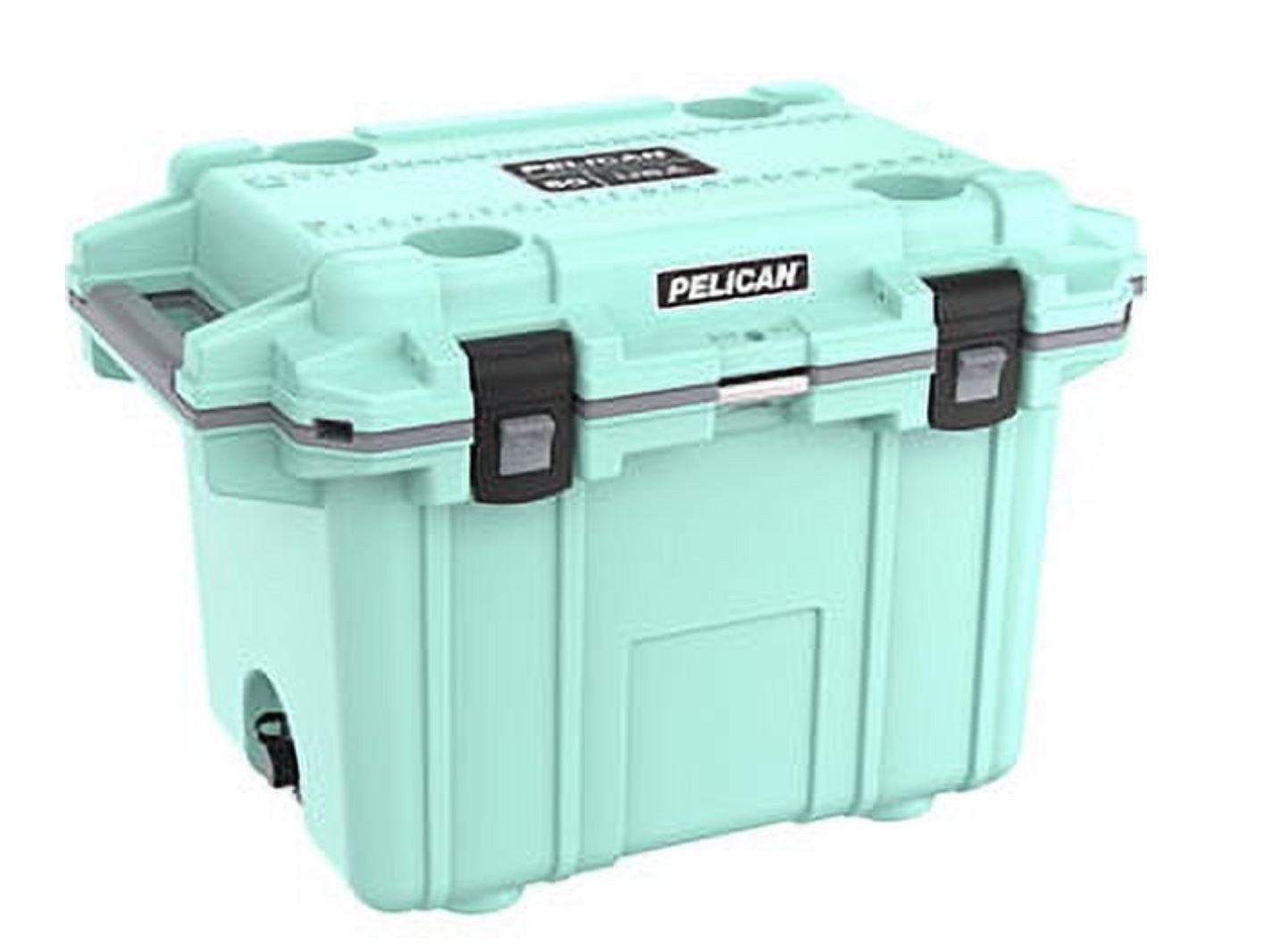- 38 Can Capacity - Seafoam With Gray Trim