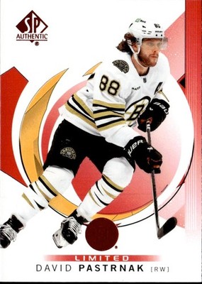 2024-25  SP Authentic Red SP David Pastrnak Buy 3 Get 1 Free