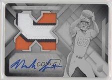 2019 XR Rookie Xcellence Swatches Printing Plate Black 1/1 Noah Fant Auto RC 4t6