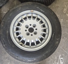 1 x BMW E30 Gullideckel Alufelge 6J 14 Et 35 1125688 -  ! NEUWERTIG !