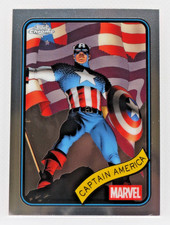 2025 Topps Chrome Marvel - #185 - CAPTAIN AMERICA