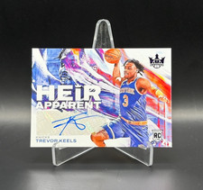 RC Auto /49! Trevor Keels 2022-23 Court Kings Heir Apparent Auto #'d 12/49 RC