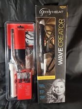 Salon Series 1/2 inch curling iron New In Box Wave Creator Styling Iron Set Vv