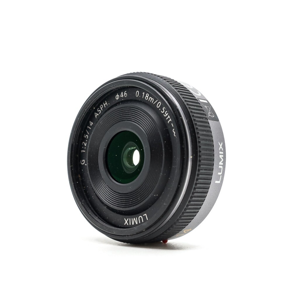 Panasonic Lumix G 14mm f/2.5 Silver Lens H-H014 for Panasonic M4/3