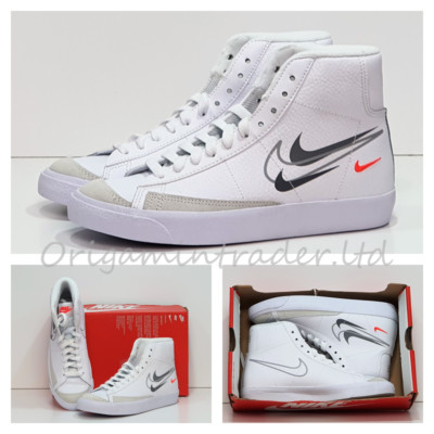Nike Blazer Mid `77 GS `Multi Swoosh` DO6487-100 Gr. 4 UK, 36,5 EUR