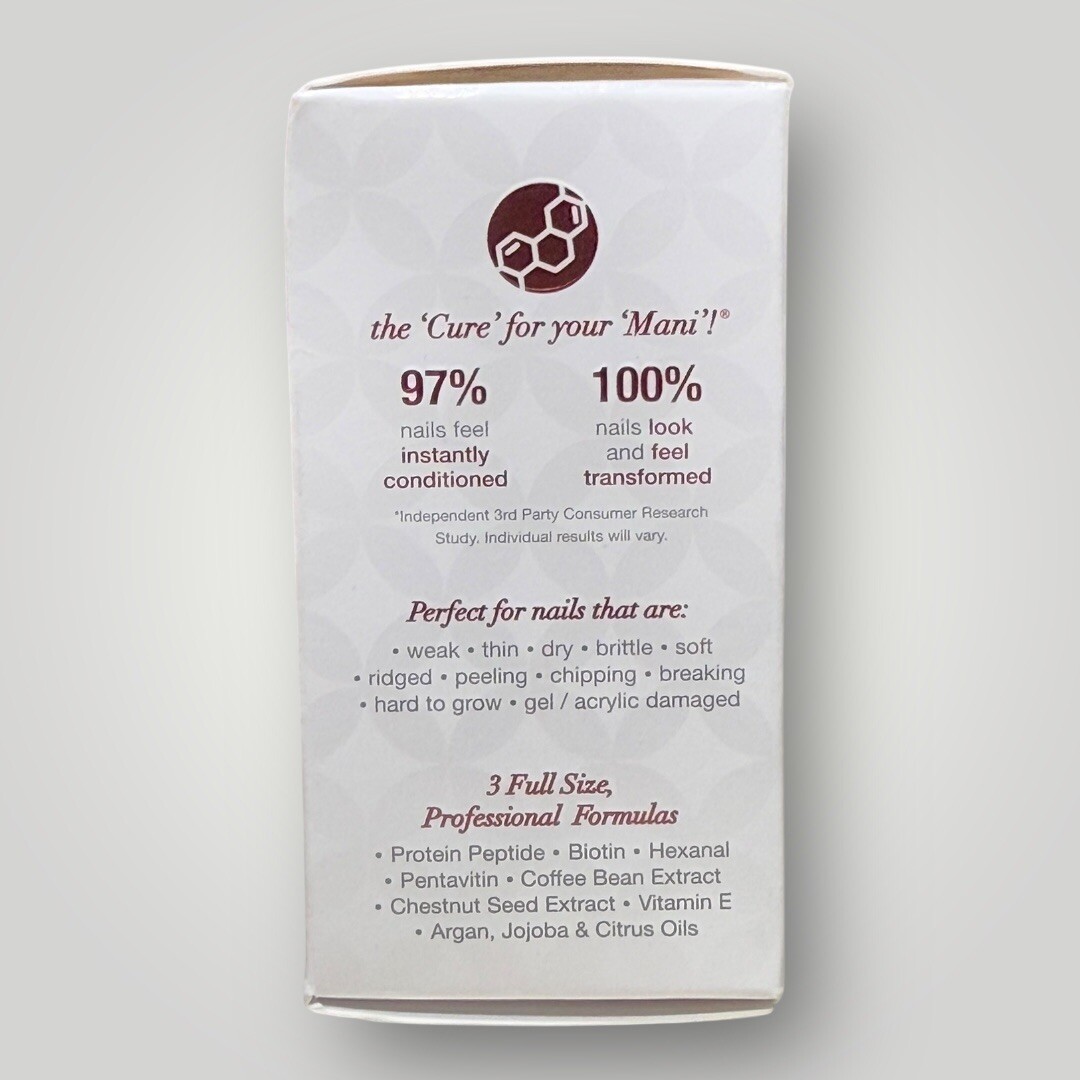 Dermelect 3-Piece Conceal and Condition Nail Treatment Kit RETAILS $48