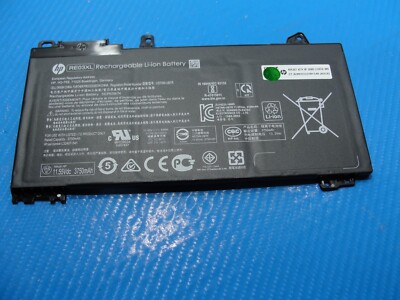 HP ProBook 15.6'' 450 G6 OEM Laptop Battery 11.55V 45Wh 3750mAh RE03XL L32656-005