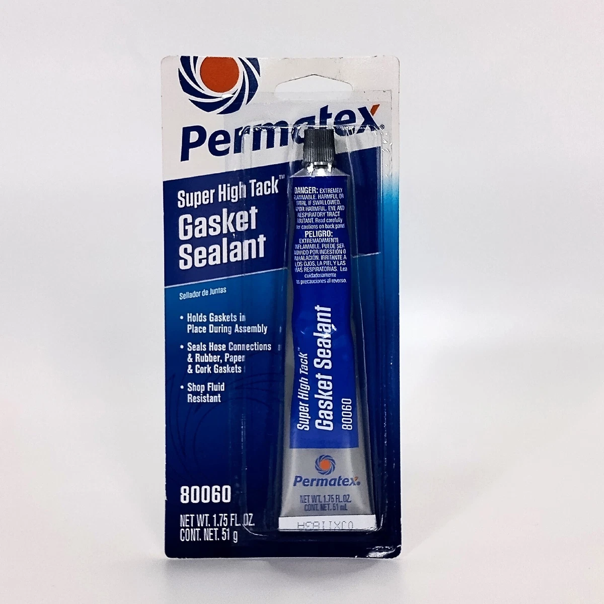 Permatex Gasket Sealant 80060; Super High Tack 1.75oz. Squeeze Tube | eBay