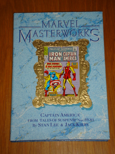 MARVEL MASTERWORKS #14 CAPTAIN AMERICA TALES OF SUSPENSE #59-81 HB 0871356309 <