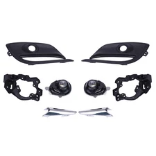 For Mazda 3 LED LH RH Bumper 2017 2018 Fog Lights Pair Front Lamp Left Right