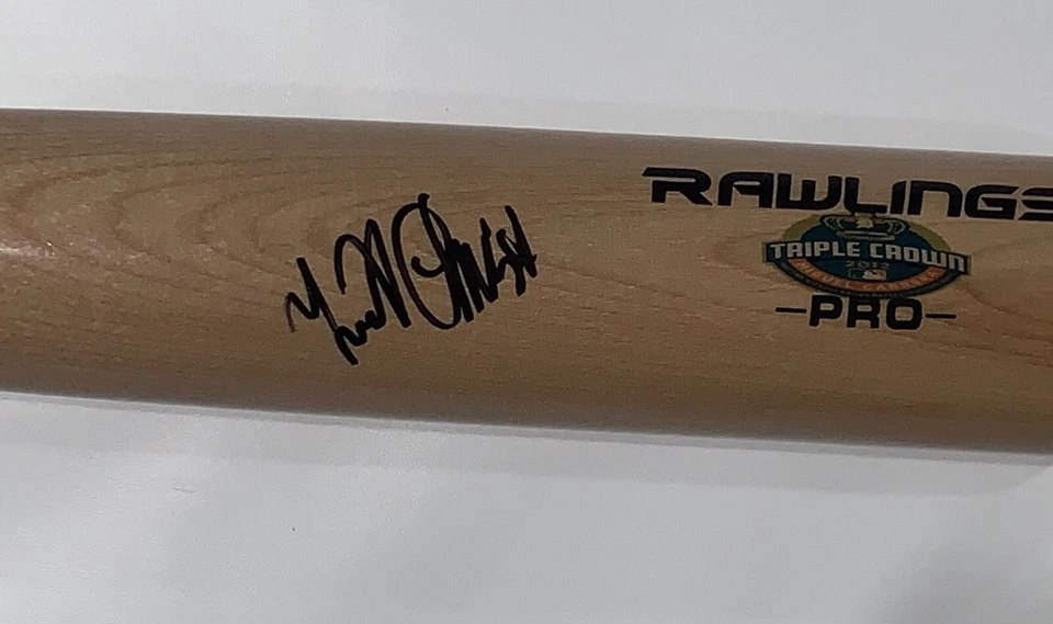 MIGUEL CABRERA SIGNED FULL-SIZE RAWLINGS BAT DETROIT TIGERS TRIPLE CROWN JSA COA - Image 2 of 2