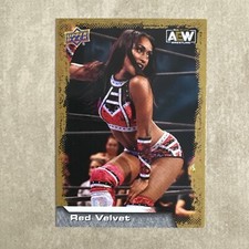 2022 Upper Deck AEW Gold #31 Red Velvet NM-MT