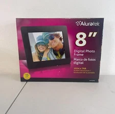 Aluratek 8" Digital Photo Frame with Automatic Slideshow (1024x768)
