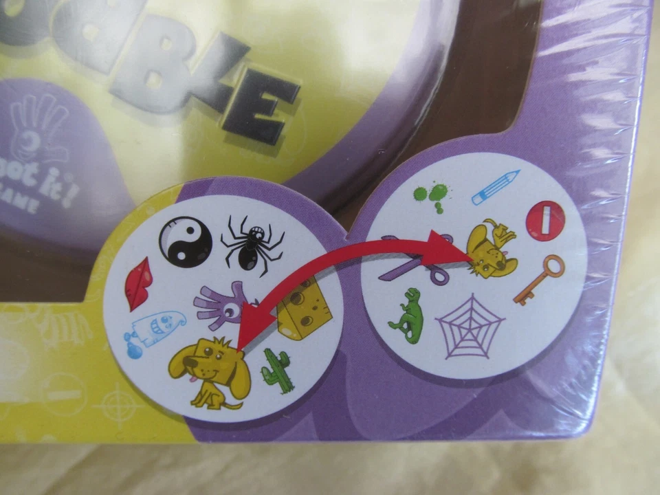 Dobble Classic Card Family Game 2-8 Players Age 6 + New Sealed 5 Fun Games In 1 - Image 4 of 4