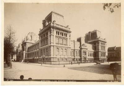 Tirage Albuminé Vintage - Belgrade, Université, Vue Générale, Circa 1885