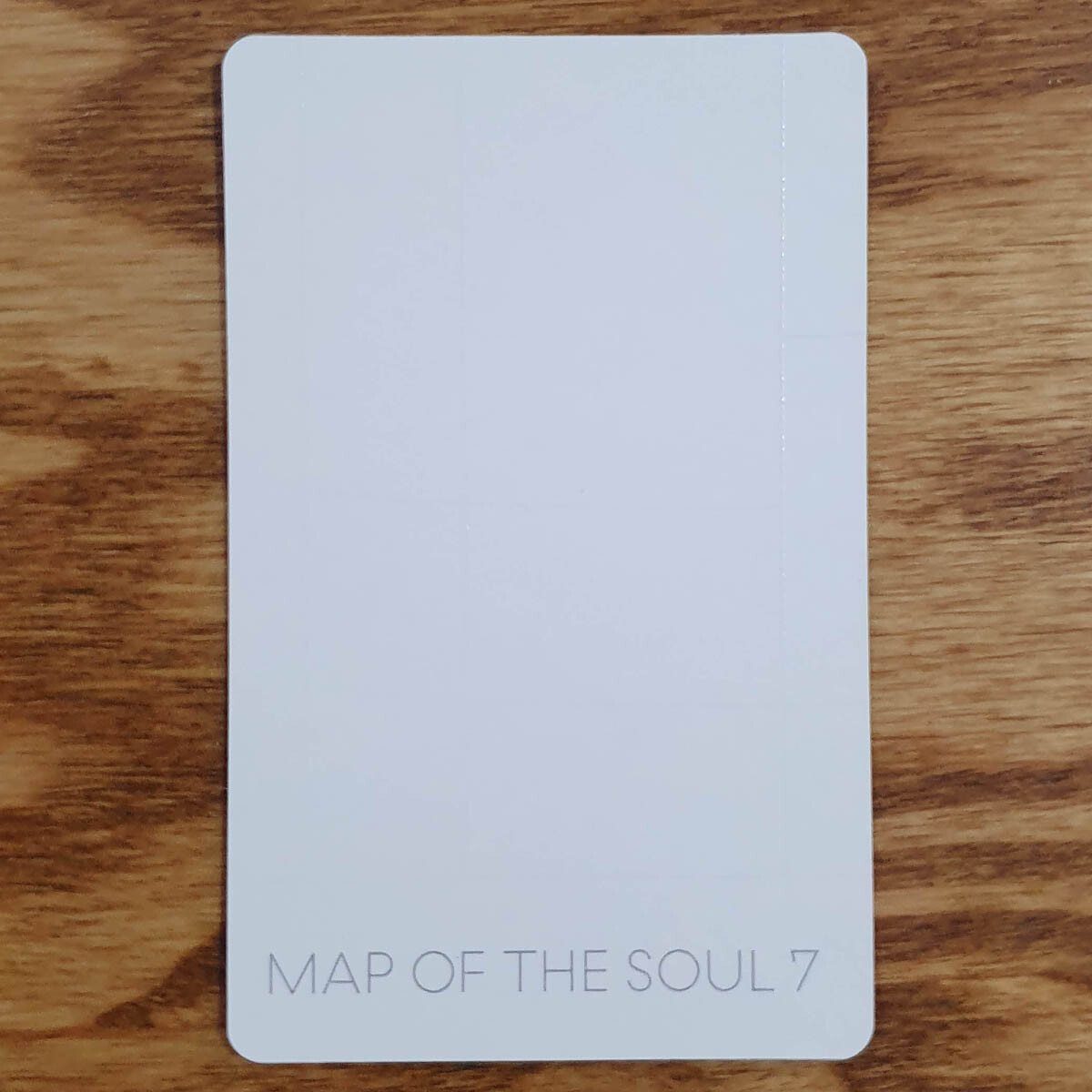 V Taehyung Official Photocard BTS Map Of The Soul : 7 Version 1
