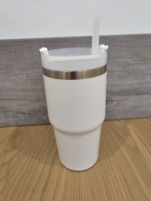 Stanley + Starbucks White Stainless Steel Cold Cup To Go 20oz