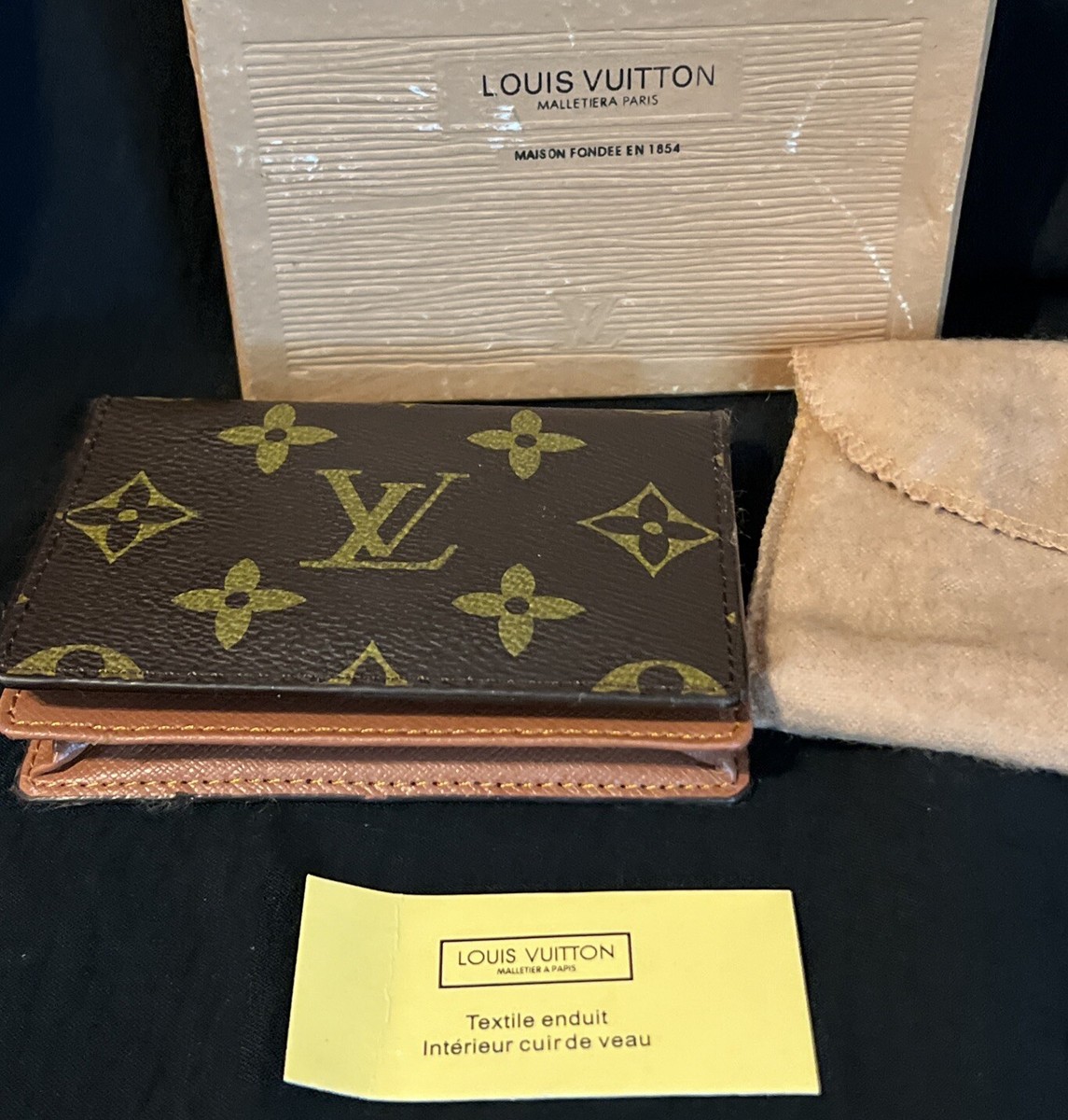 Vintage Louis Vuitton Monogram Coin Purse Change Wallet | eBay