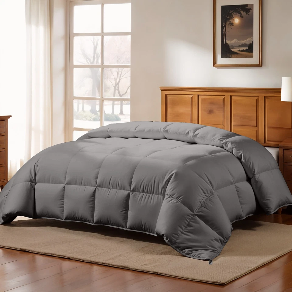 Luxury Bedding Comforter Duvet Insert With Corner Tab King Queen Size All Season - Image 2 of 4