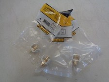 HUBBELL SFRCWFFW SNAP FIT RCA TO RCA WHITE TERMINAL CONNECTOR SET OF 3 BOAT